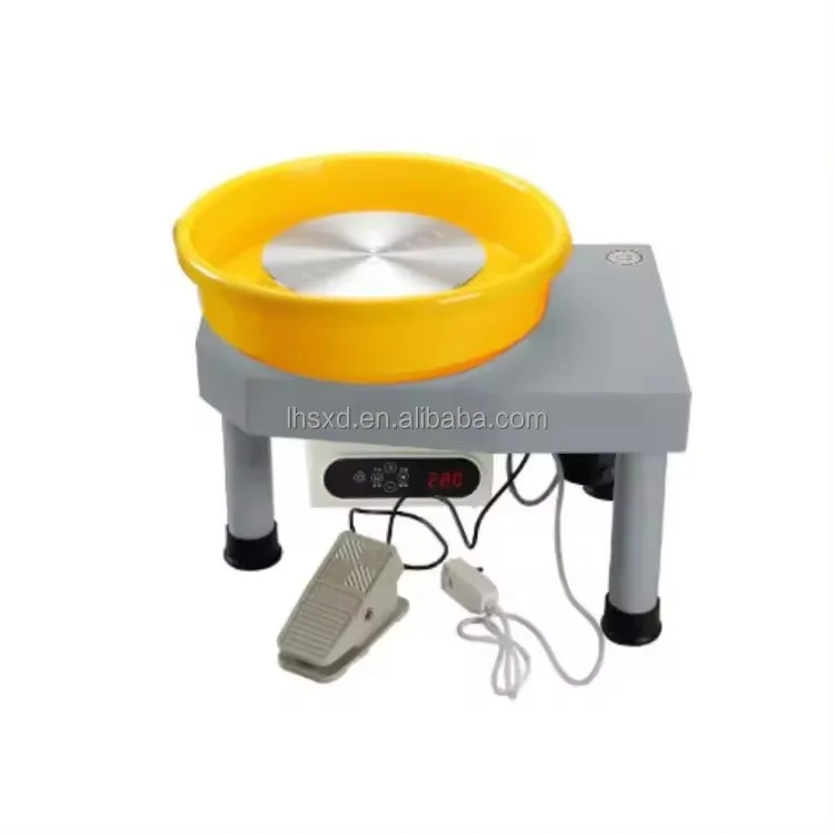 350W Brushless Electric Pottery Wheel Machine24cm Pottery Forming Machine Pottery Wheel Ceramic Machine For Student And Amateur
350W Brushless Electric Pottery Wheel Machine24cm Pottery Forming Machine Pottery Wheel Ceramic Machine For Student And Amateur