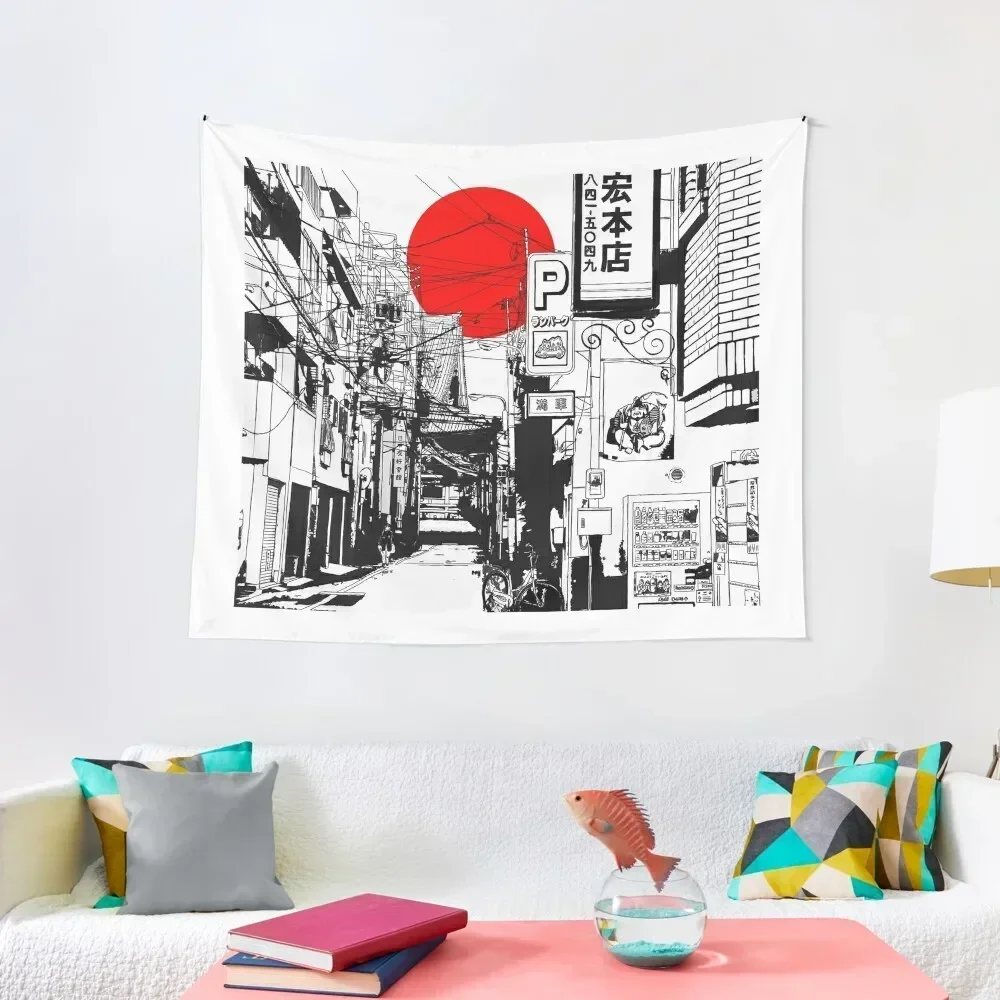 Tokyo street sunrise Tapestry Wall Hanging Bed Room Decoration Decor For Bedroom Tapestry
Tokyo street sunrise Tapestry Wall Hanging Bed Room Decoration Decor For Bedroom Tapestry