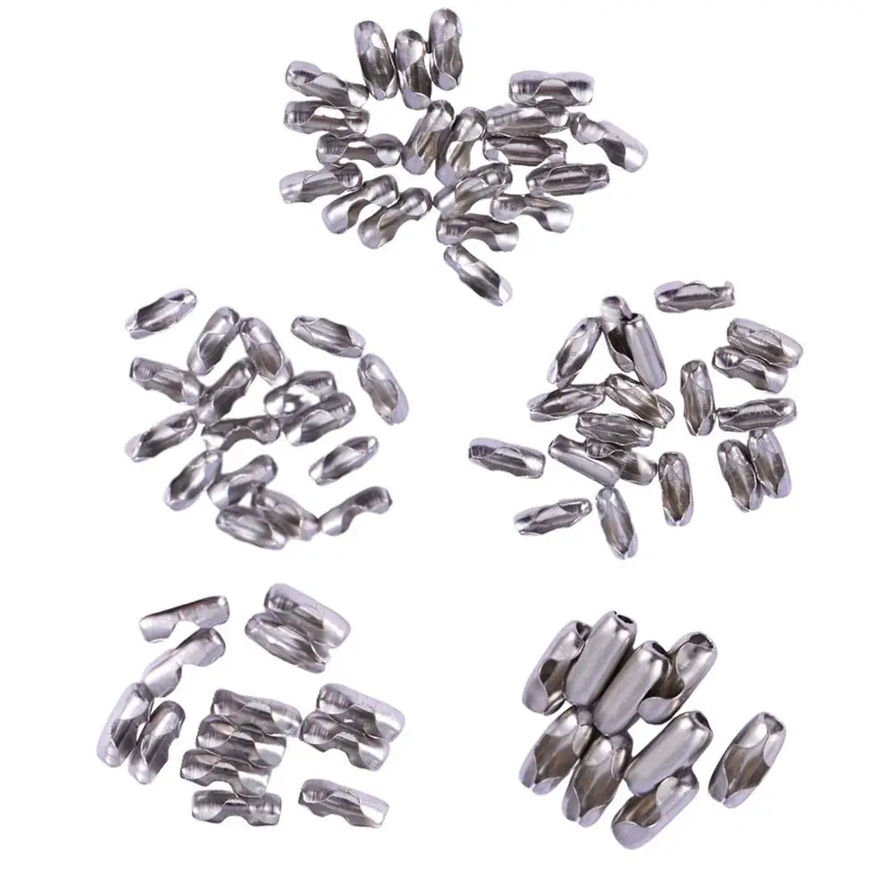 200 Pcs Metal Waist Buckle Connector Clasps Silver Necklace Bead Chain Ball Stainless Steel Jewelry Craft DIY Accessories
200 Pcs Metal Waist Buckle Connector Clasps Silver Necklace Bead Chain Ball Stainless Steel Jewelry Craft DIY Accessories