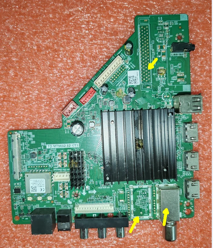 TD,MT9602.82(T) 4KWiFi network TV motherboard tested well 3 types of interface verification photos
TD,MT9602.82(T) 4KWiFi network TV motherboard tested well 3 types of interface verification photos