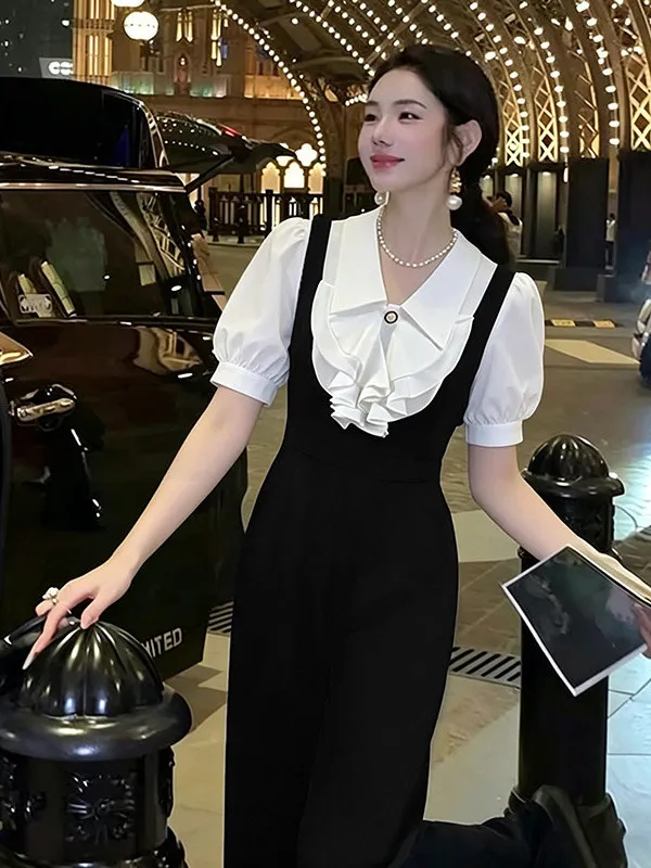 Elegant High-Waisted One-Piece Summer Suit for Women Formal Occasions Precision Tailoring Chinese Manufacturer Polyester Fiber
Elegant High-Waisted One-Piece Summer Suit for Women Formal Occasions Precision Tailoring Chinese Manufacturer Polyester Fiber