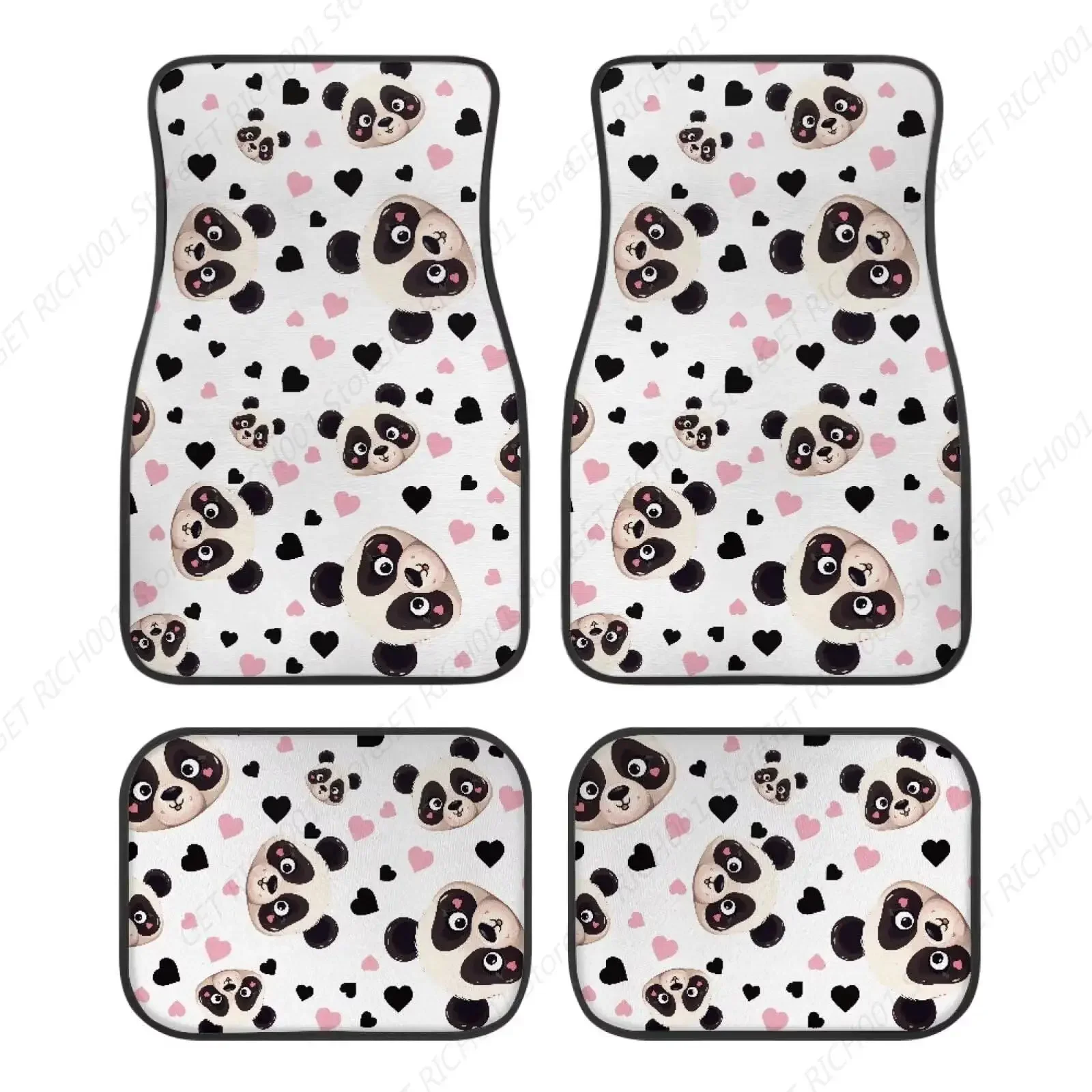 Белый автомобильный коврик Love Panda, универсальный комплект ковров из 4 предметов, автомобильные коврики, универсальный, 95% автомобильный, внедорожник, седан, фургон
Белый автомобильный коврик Love Panda, универсальный комплект ковров из 4 предметов, автомобильные коврики, универсальный, 95% автомобильный, внедорожник, седан, фургон