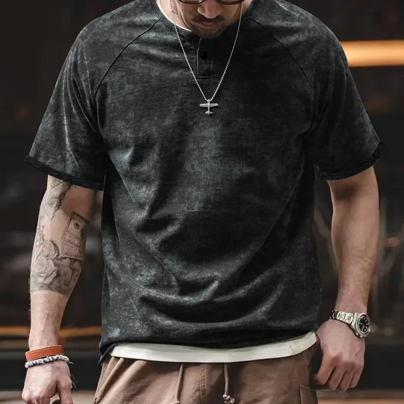 2024Heavy Distressed Retro Washed Short Sleeve Men plus Size Loose American Style MenTT-shirt
2024Heavy Distressed Retro Washed Short Sleeve Men plus Size Loose American Style MenTT-shirt