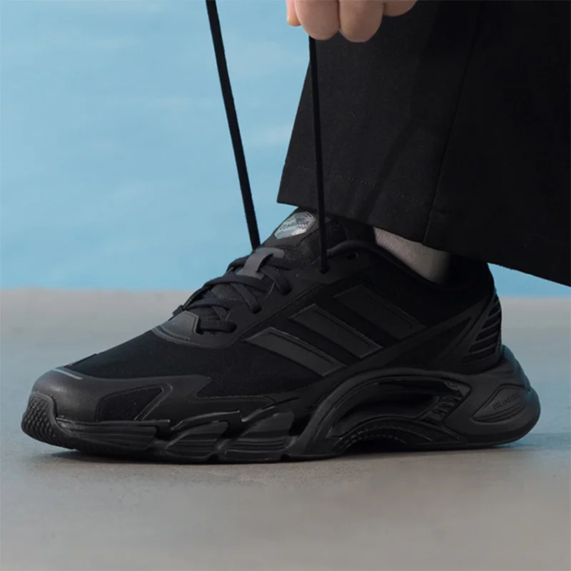 Adidas black thick-soled shoes - breathable mesh cushioning, men's and women's sports and casual shoes - KH9331
Adidas black thick-soled shoes - breathable mesh cushioning, men's and women's sports and casual shoes - KH9331