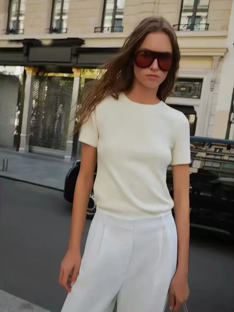 New Summer Women's Knitted ort Sve Touch Feeling Top Ethnic Stage Costume 25-35 Years Old 2026 Season
New Summer Women's Knitted ort Sve Touch Feeling Top Ethnic Stage Costume 25-35 Years Old 2026 Season