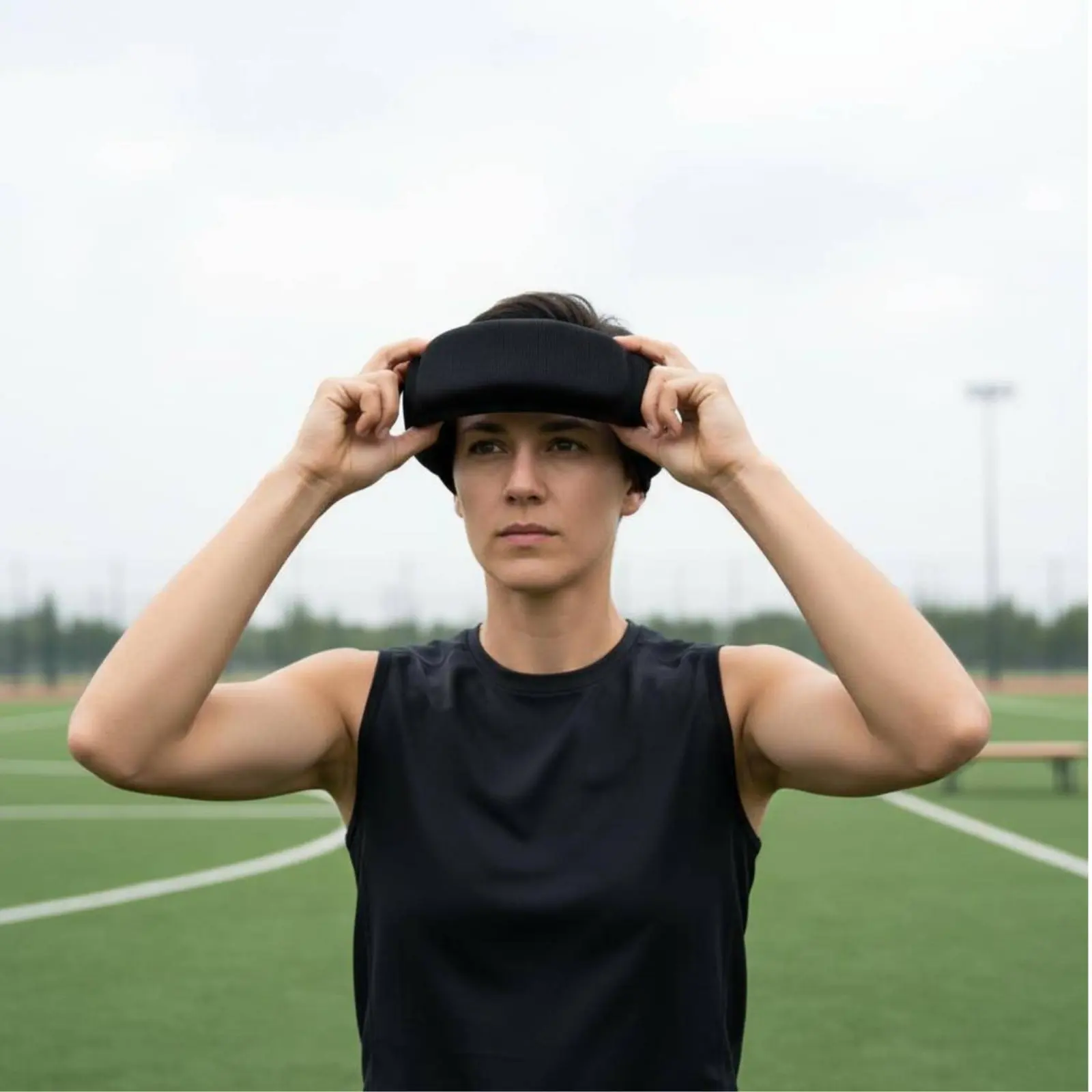Football Headgear Multi-Sport Foam Padded Headgear Safety Headband Long-Lasting Sports Headband Secure Fit for Athletes
Football Headgear Multi-Sport Foam Padded Headgear Safety Headband Long-Lasting Sports Headband Secure Fit for Athletes