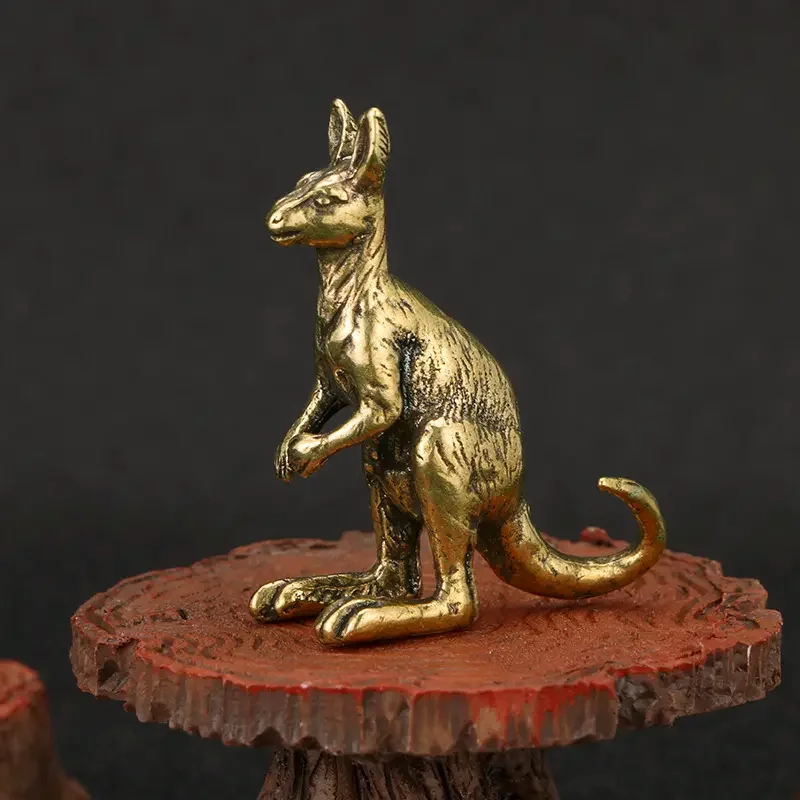 Mini Kangaroo Figurine, Vintage Brass Small Kangaroo Statue Vintage Animal Sculpture Fengshui Ornament For Home Office Decor
Mini Kangaroo Figurine, Vintage Brass Small Kangaroo Statue Vintage Animal Sculpture Fengshui Ornament For Home Office Decor