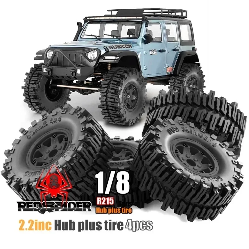4pcs 130mm 2.2" Beadlock Wheel Rim Tire Set for 1/8 RC Crawler Car Axial MST MJXH8H
4pcs 130mm 2.2" Beadlock Wheel Rim Tire Set for 1/8 RC Crawler Car Axial MST MJXH8H
