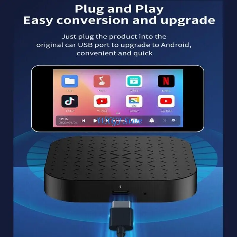 37JE To Wireless Car Play Converter Dongle Adapter for Radio Screen Navigation
37JE To Wireless Car Play Converter Dongle Adapter for Radio Screen Navigation