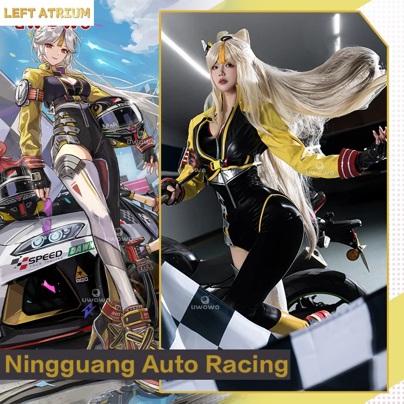 LAST BATCH UWOWO Genshin Impact Fanart Ningguang Auto Racing Suit Cosplay Costume
LAST BATCH UWOWO Genshin Impact Fanart Ningguang Auto Racing Suit Cosplay Costume