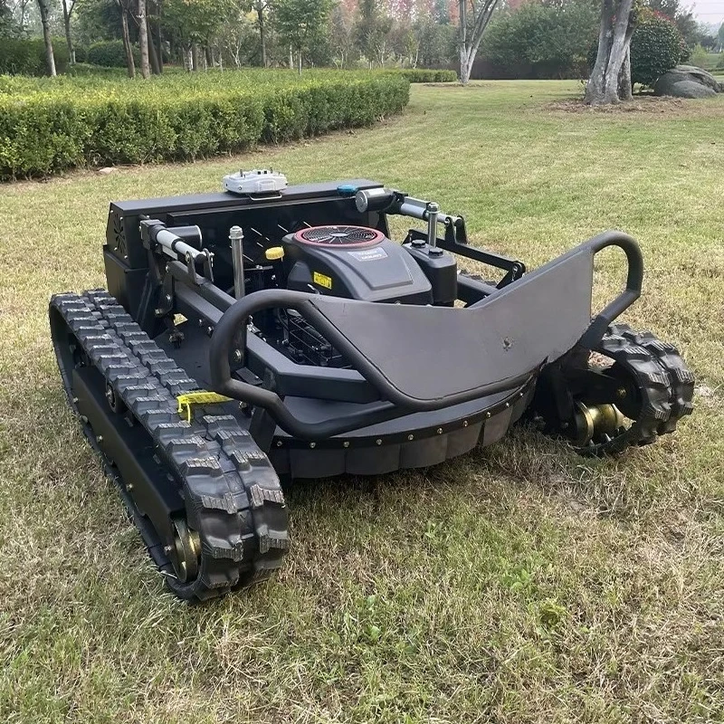 Rubber Track Lawn Mower Four Stroke Cordless Powered DIY Garden Remote Control Compatible Universal Equipment for Outdoor
Rubber Track Lawn Mower Four Stroke Cordless Powered DIY Garden Remote Control Compatible Universal Equipment for Outdoor