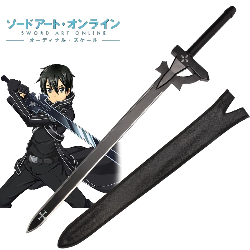 Cosplay Kirito's From Sword Art Online Black Swords Metal Home Decorative Craft Props
Cosplay Kirito's From Sword Art Online Black Swords Metal Home Decorative Craft Props