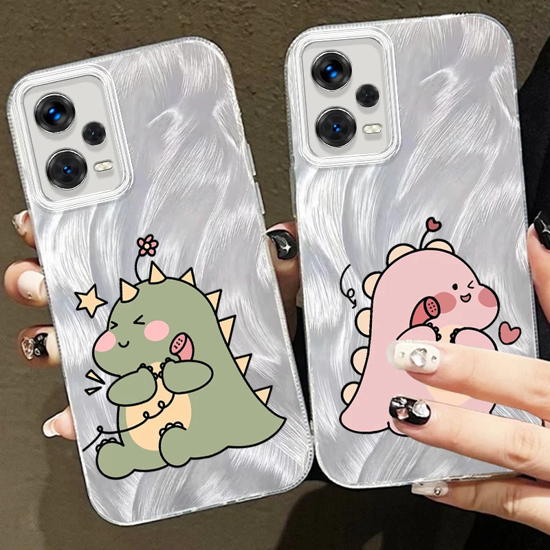 Dinosaur Cartoon Cute Lovers For Xiaomi Redmi Note 13 12 11 11S 10 10S 9 9S 8 Pro Plus Max 5G Feather Yarn TPU Phone Case
Dinosaur Cartoon Cute Lovers For Xiaomi Redmi Note 13 12 11 11S 10 10S 9 9S 8 Pro Plus Max 5G Feather Yarn TPU Phone Case