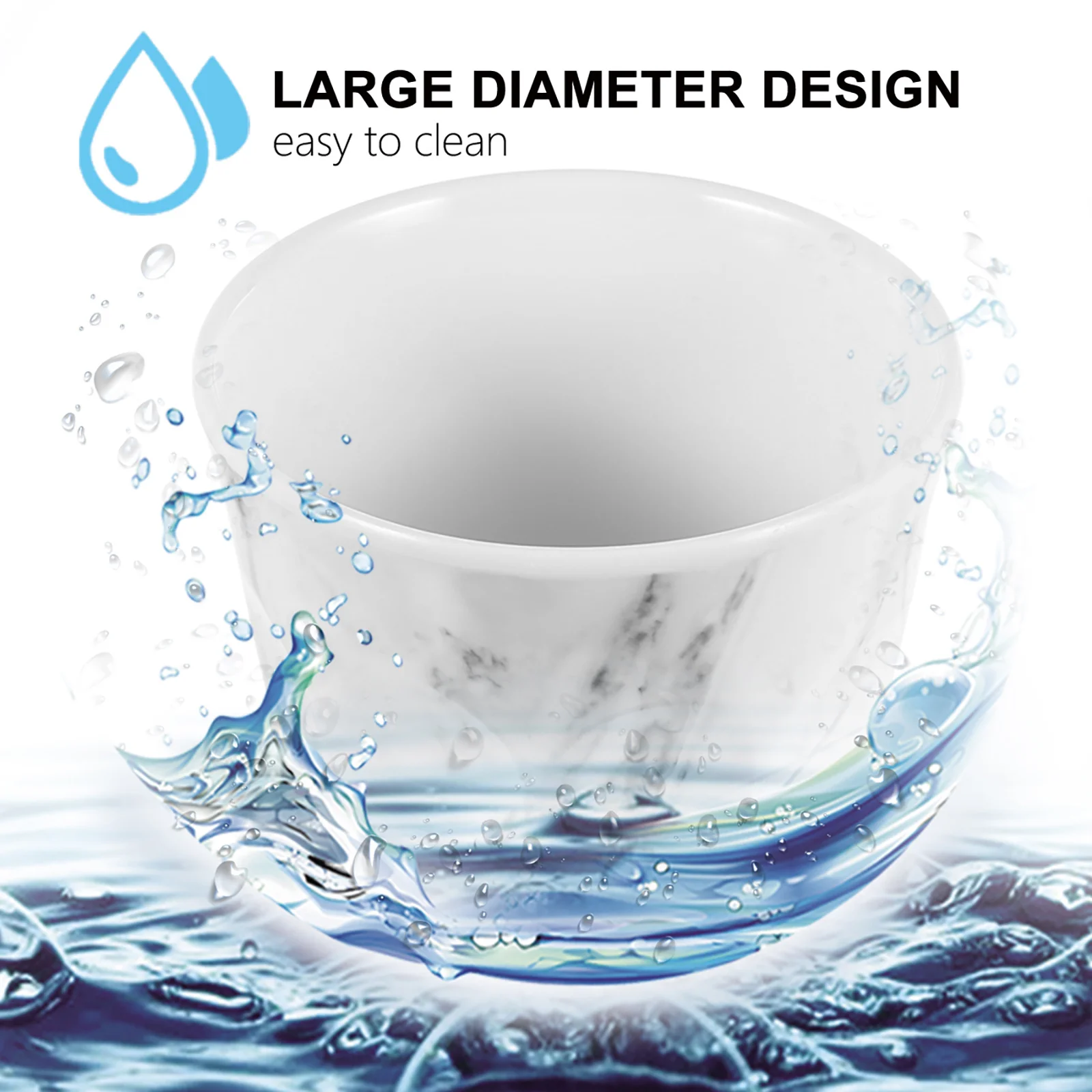 1pc Marble Pattern Coffee Mug Quality Melamine Heat Resistant Drinkware For Home Office Hotel Restaurant Christmas
1pc Marble Pattern Coffee Mug Quality Melamine Heat Resistant Drinkware For Home Office Hotel Restaurant Christmas