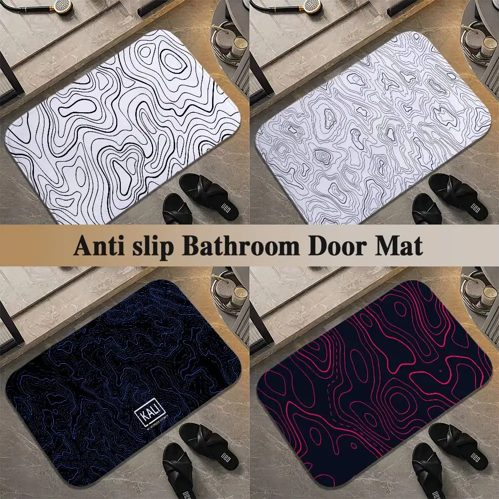 White Contour Lines Floor Mat Printed Large Carpets Living Room And Bedroom Carpets Bathroom Anti Slip Door MATS Small Carpet
White Contour Lines Floor Mat Printed Large Carpets Living Room And Bedroom Carpets Bathroom Anti Slip Door MATS Small Carpet