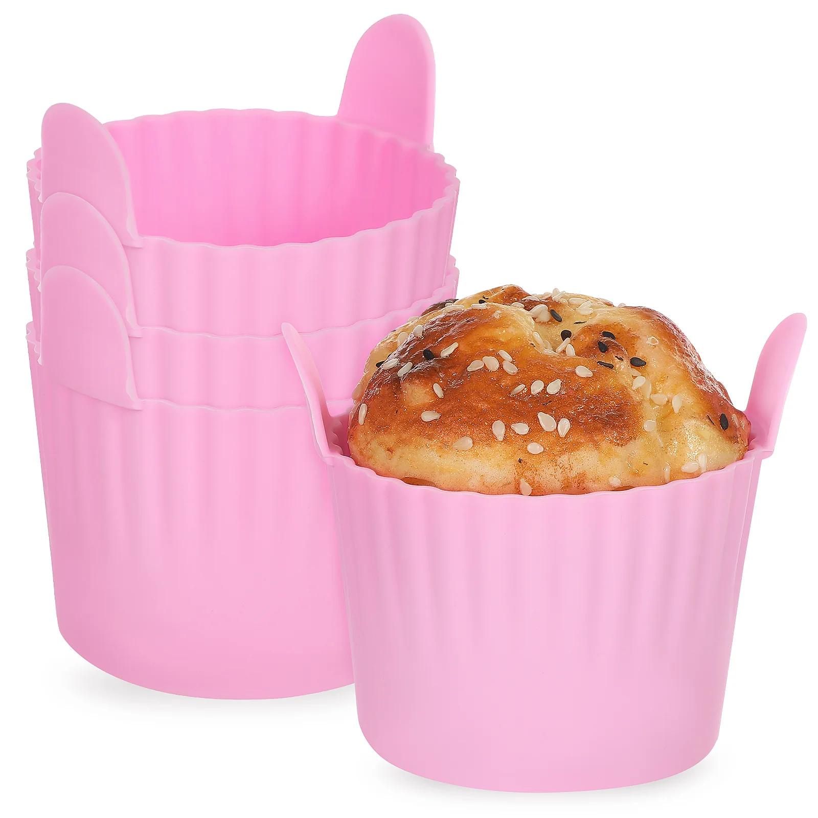 4 Pcs Waffle Mold Silicone Baking Air Fryers Muffin Cups Cupcake Pan Cases Steam Eggs Molds
4 Pcs Waffle Mold Silicone Baking Air Fryers Muffin Cups Cupcake Pan Cases Steam Eggs Molds