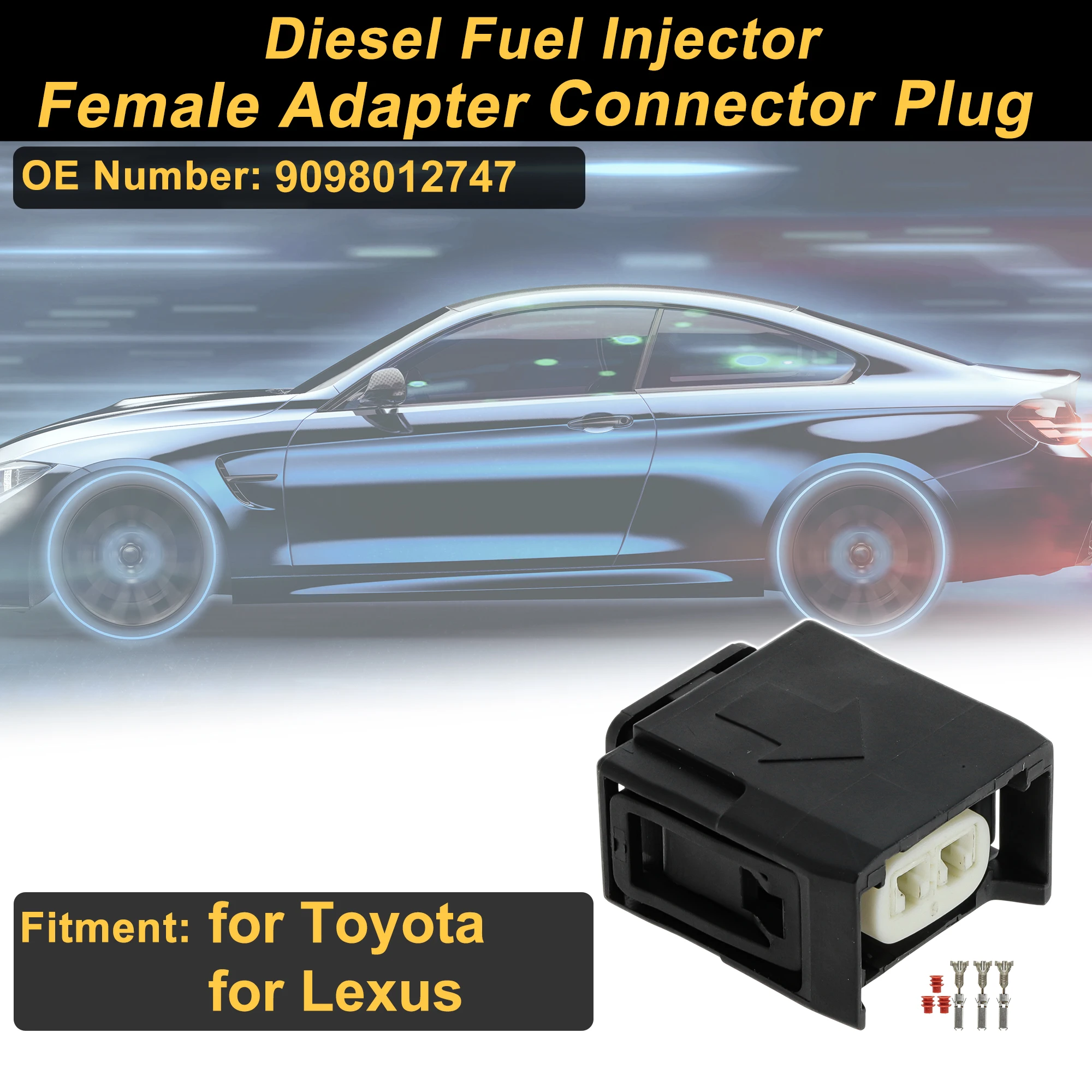 UXCELL 2-контактный инжектор дизельного топлива Разъем для адаптера «мама» Toyota
UXCELL 2-контактный инжектор дизельного топлива Разъем для адаптера «мама» Toyota