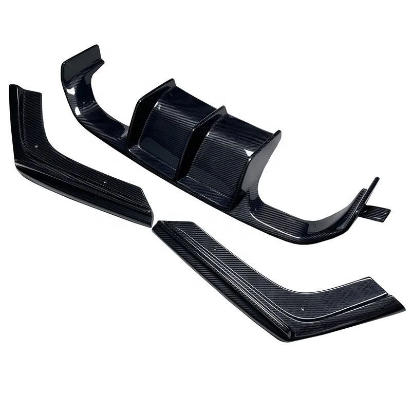 M3 M4 V Style Dry Carbon Fiber Rear Diffuser for BMW F80 F82 F83 Autoclaved Carbon Fiber Rear Diffuser 2013-2020
M3 M4 V Style Dry Carbon Fiber Rear Diffuser for BMW F80 F82 F83 Autoclaved Carbon Fiber Rear Diffuser 2013-2020