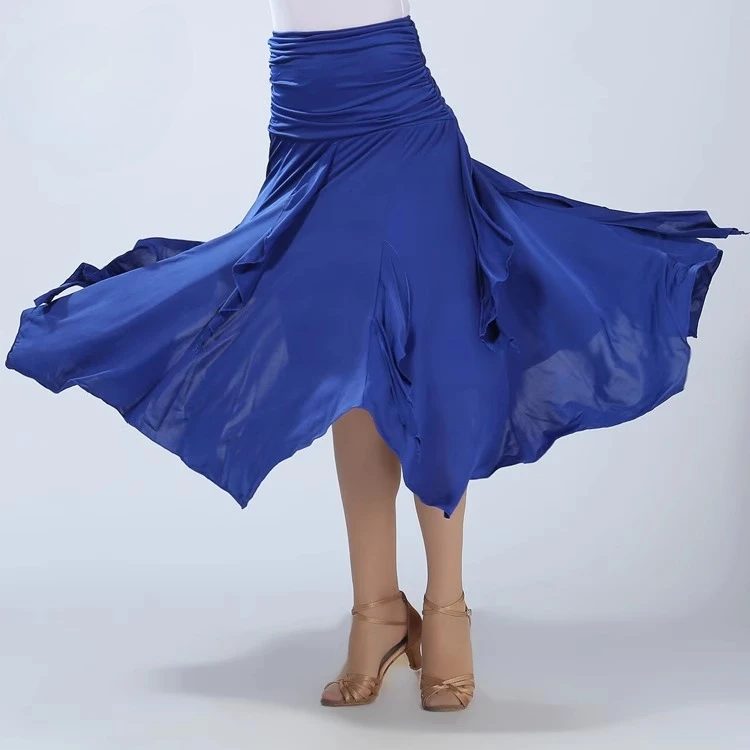 customized women's adult Latin dance dress ballroom dance half skirt modern dance big swing skirt waltz performance costume
customized women's adult Latin dance dress ballroom dance half skirt modern dance big swing skirt waltz performance costume