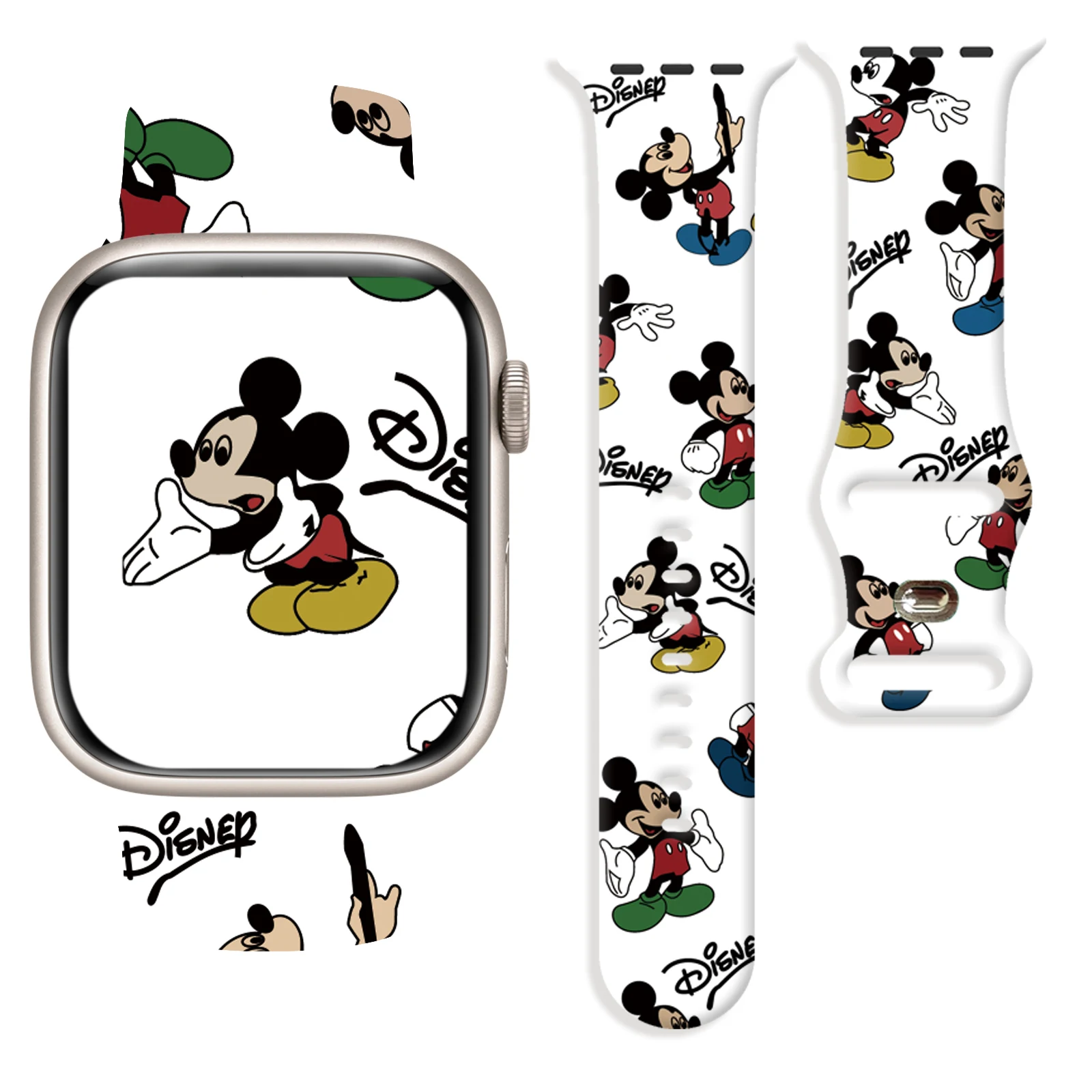 Disney Mich 1 Printed Strap for Apple Watch 10 9 8 7 Silicone Band Replaceable Bracelet for iWatch 46mm 44mm 42mm 40mm Watchband
Disney Mich 1 Printed Strap for Apple Watch 10 9 8 7 Silicone Band Replaceable Bracelet for iWatch 46mm 44mm 42mm 40mm Watchband