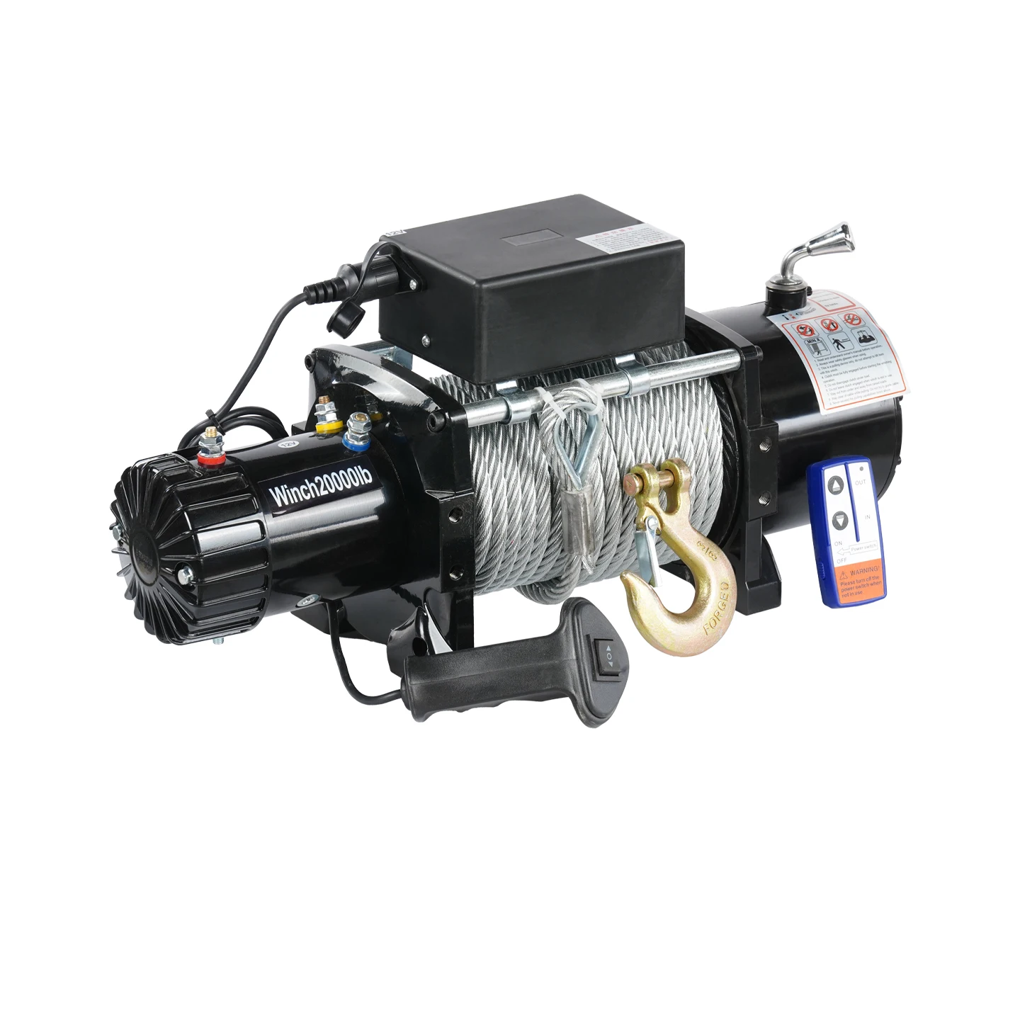 Heavy Duty High Load Wear-resistant Truck Trailer Cargo Lifting Towing Equipment Vehicle-Mounted Winch 12v/24v CE
Heavy Duty High Load Wear-resistant Truck Trailer Cargo Lifting Towing Equipment Vehicle-Mounted Winch 12v/24v CE