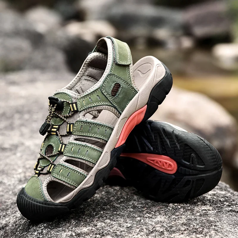 2024 new men's sandals large size 38-48 leather sandals men outdoor hiking shoes men summer sandals comfortable men's shoes
2024 new men's sandals large size 38-48 leather sandals men outdoor hiking shoes men summer sandals comfortable men's shoes