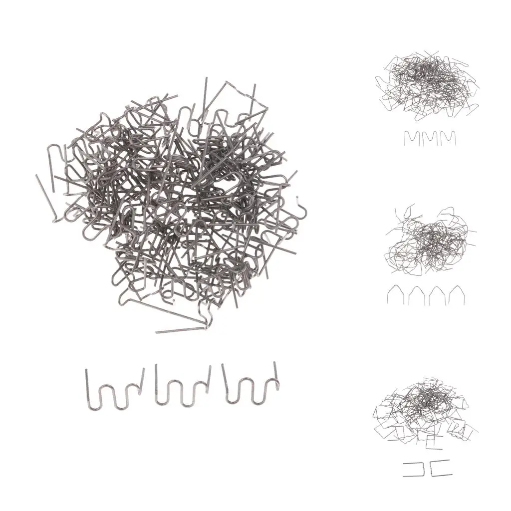 100 Sets Replacement Standard Pre Cut Staples for Bumper Repair
100 Sets Replacement Standard Pre Cut Staples for Bumper Repair