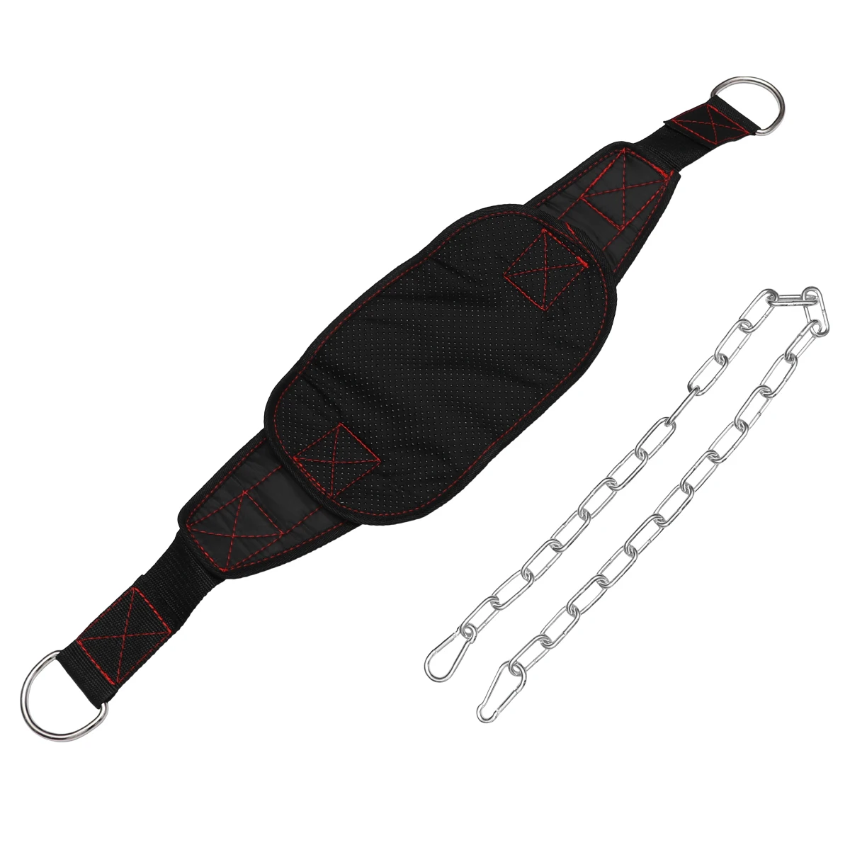 Adjustable Weightlifting Waist Belt Oxford Cloth Chain Strong Durable Metal Buckle Iron Load Bearing Belts for Sports Training
Adjustable Weightlifting Waist Belt Oxford Cloth Chain Strong Durable Metal Buckle Iron Load Bearing Belts for Sports Training
