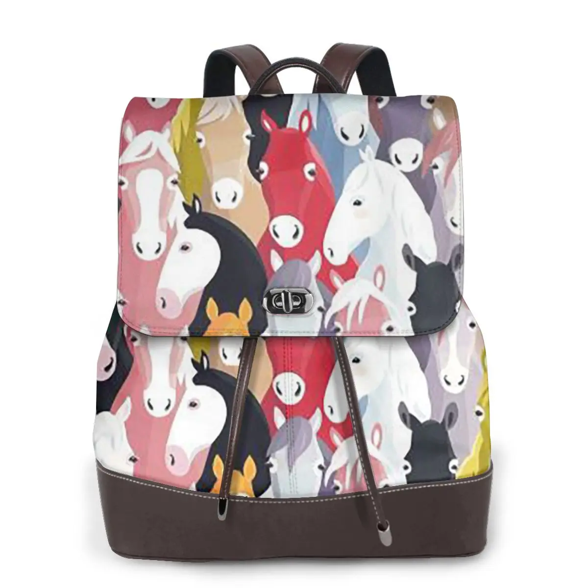 Cartoon Horse Printed Bookbag School Student Bags Hiking Travel Daypack for Women Fashion Derma Backpack
Cartoon Horse Printed Bookbag School Student Bags Hiking Travel Daypack for Women Fashion Derma Backpack