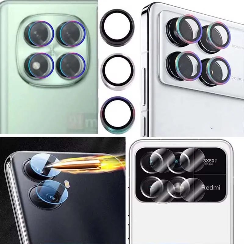Tempered Glass Lens Protector for Xiaomi Poco X7 F6 X6 Pro Camera Cover Cap Colorful Metal Ring Clear Glass Anti Break Hard Film
Tempered Glass Lens Protector for Xiaomi Poco X7 F6 X6 Pro Camera Cover Cap Colorful Metal Ring Clear Glass Anti Break Hard Film