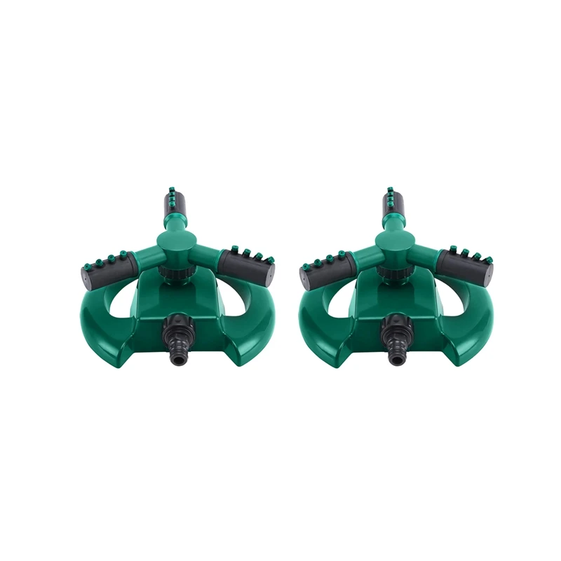2X Garden Sprinkler, Adjustable Rotating Lawn Sprinkler 360 Degree 3 Arm Rotating Sprinkler,Automatic Water Sprinkler
2X Garden Sprinkler, Adjustable Rotating Lawn Sprinkler 360 Degree 3 Arm Rotating Sprinkler,Automatic Water Sprinkler