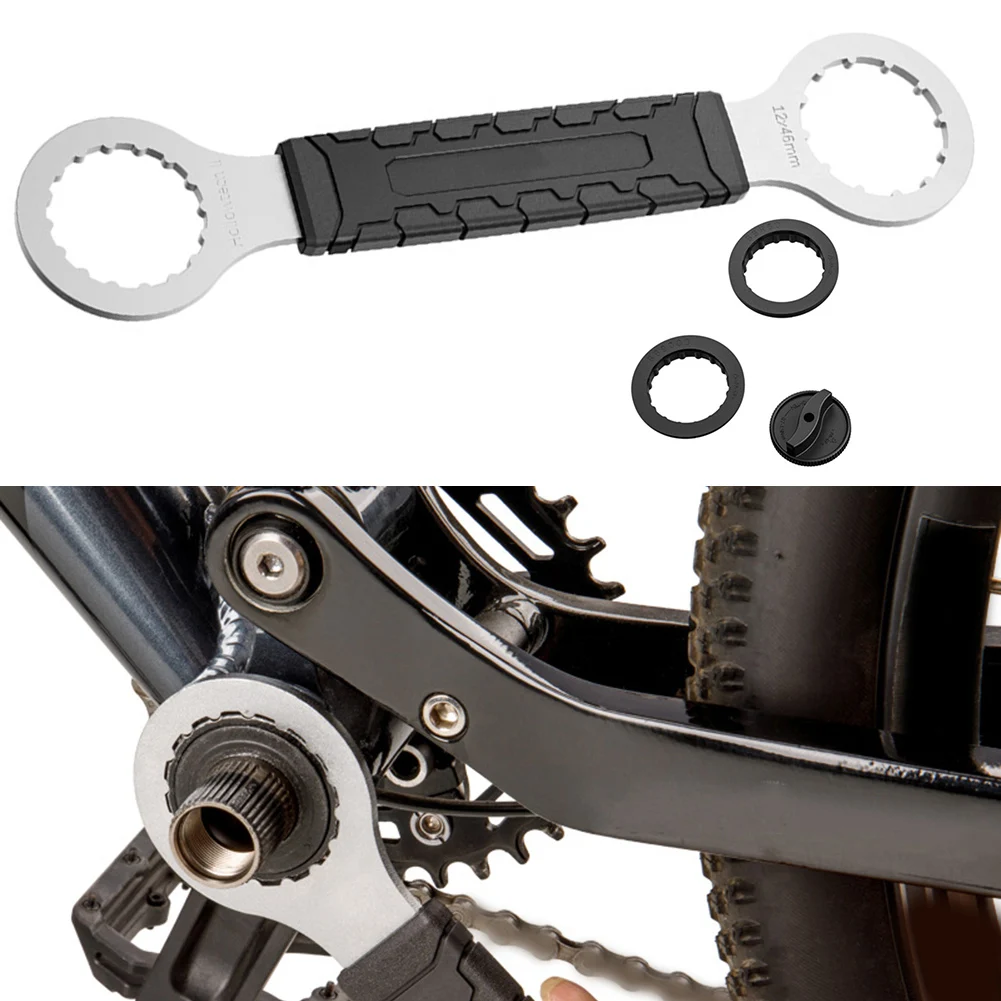 Bicycle Axle Maintenance Tool with Central Shaft Adjustment for EvoHollowtech II and BB9000 with Steel Construction
Bicycle Axle Maintenance Tool with Central Shaft Adjustment for EvoHollowtech II and BB9000 with Steel Construction