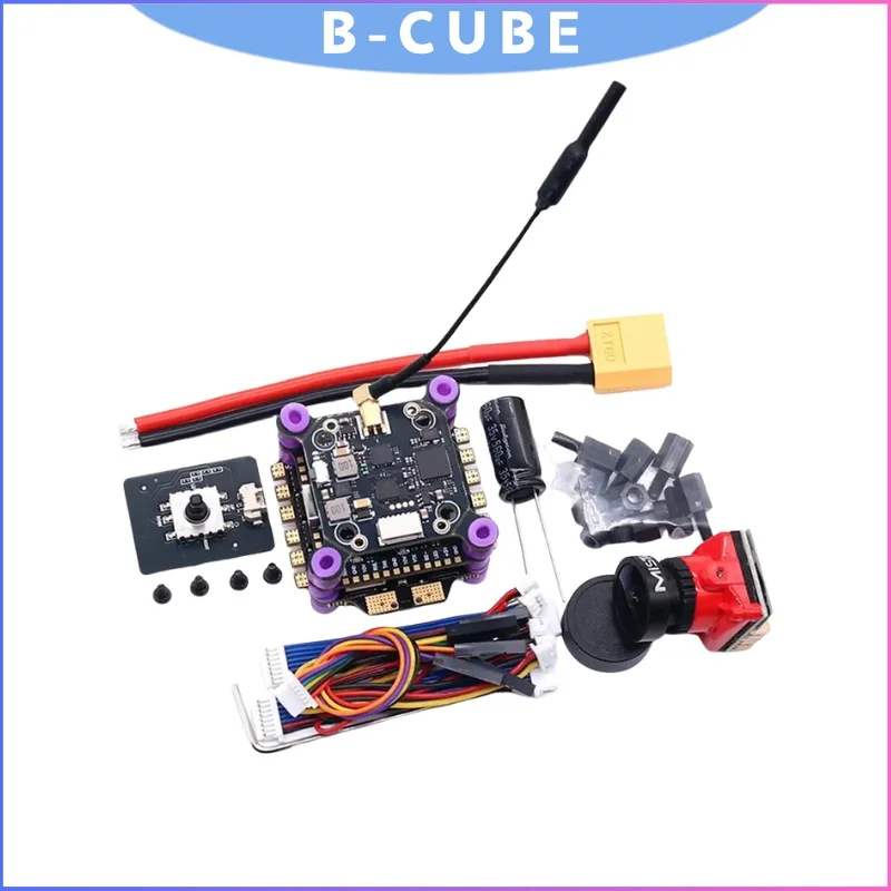 B-CUBE FPV Drone Flight Stack: F745 V2 FC с камерой 45A/60A 4in1 ESC, 1000 мВт VTX и 1080P для INAV/Betaflight
B-CUBE FPV Drone Flight Stack: F745 V2 FC с камерой 45A/60A 4in1 ESC, 1000 мВт VTX и 1080P для INAV/Betaflight