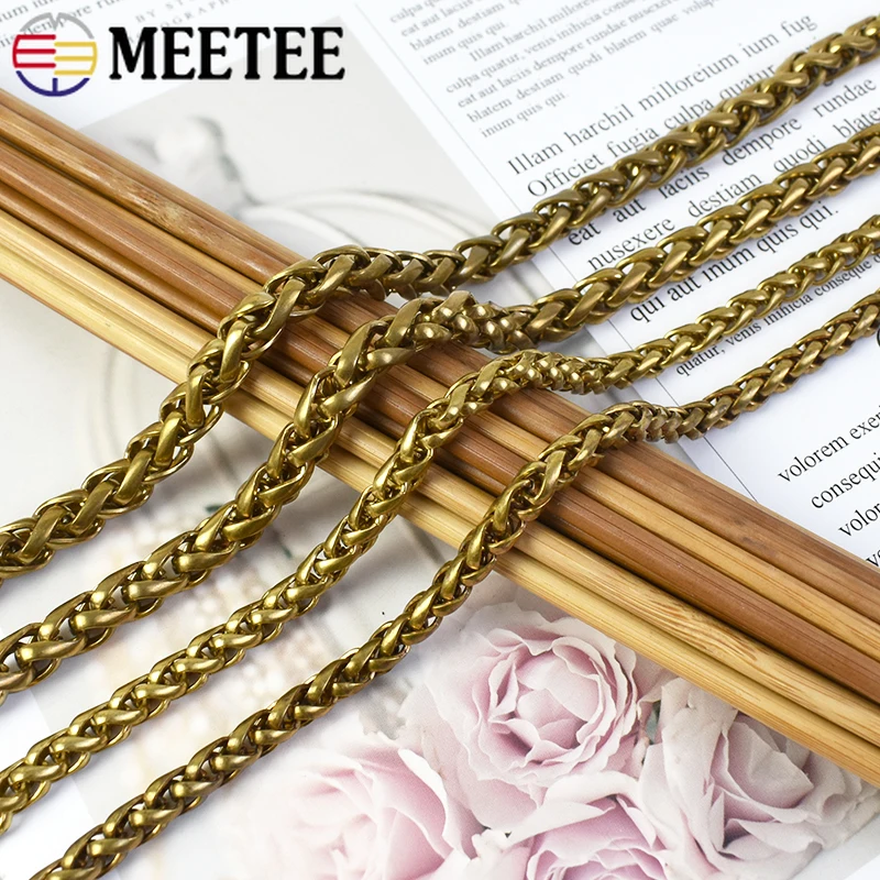 4-10mm Solid Brass Purse Chains Trousers Keychain Hook Buckles Handbag Decoration Chain Belt DIY Leather Crafts Accessories
4-10mm Solid Brass Purse Chains Trousers Keychain Hook Buckles Handbag Decoration Chain Belt DIY Leather Crafts Accessories