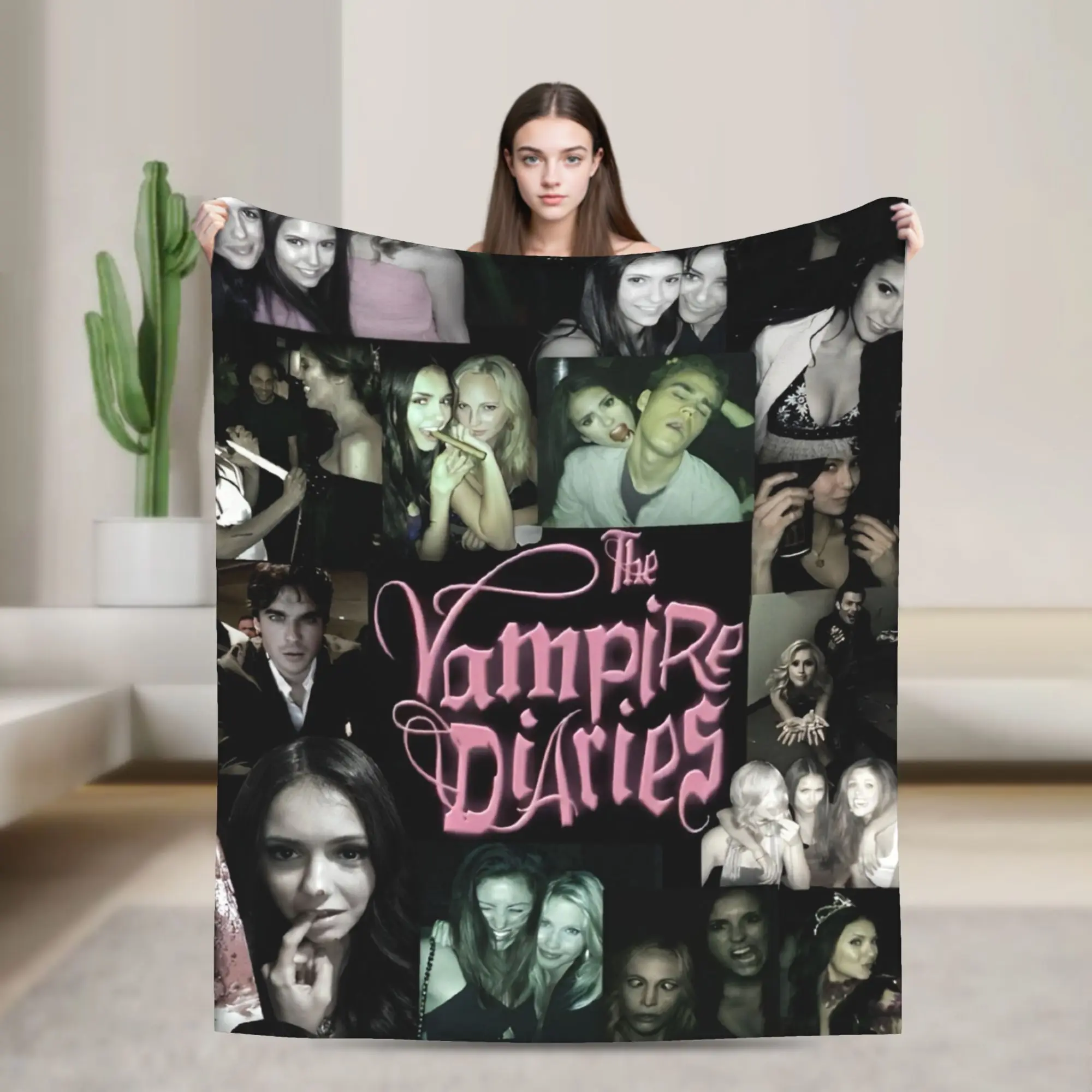 The Vampire Diaries Damon salvatore Blanket Quality Warm Soft Throw Blanket Winter Travel Couch Bed Aesthetic Bedspread
The Vampire Diaries Damon salvatore Blanket Quality Warm Soft Throw Blanket Winter Travel Couch Bed Aesthetic Bedspread