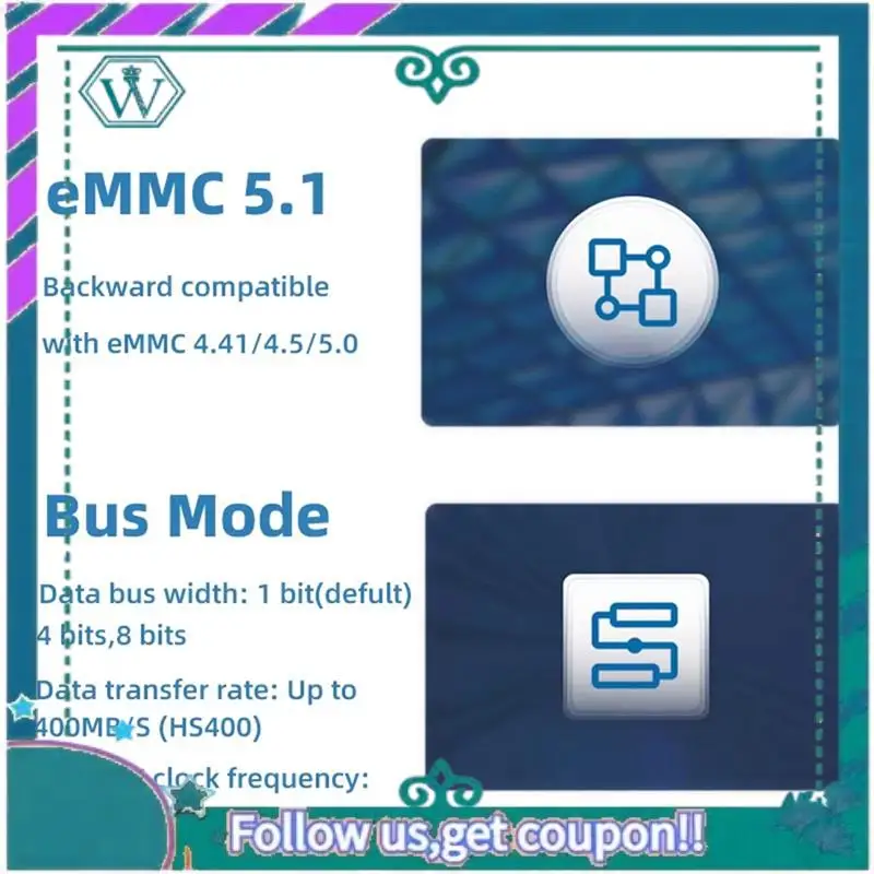 Модернизированный модуль EMMC для Orange Pi 5 Plus для платы OPI 5 Plus с быстрым считыванием и скоростью записи
Модернизированный модуль EMMC для Orange Pi 5 Plus для платы OPI 5 Plus с быстрым считыванием и скоростью записи