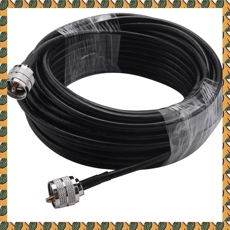 A77I 3 шт. 15 м коаксиальный кабель UHF RG58 коаксиальный кабель PL259 кабель 50 Ом CB радиоантенный кабель UHF Male к UHF Male с низкими потерями UHF
A77I 3 шт. 15 м коаксиальный кабель UHF RG58 коаксиальный кабель PL259 кабель 50 Ом CB радиоантенный кабель UHF Male к UHF Male с низкими потерями UHF
