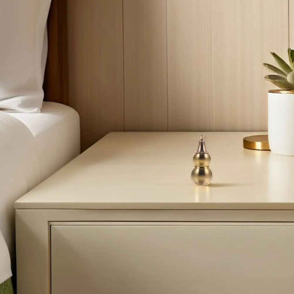 10 Pcs Creative Copper Gourd Pendant Mini Chinese Style Bag Charm Keychain Hanging Year of The Decorative Solid
10 Pcs Creative Copper Gourd Pendant Mini Chinese Style Bag Charm Keychain Hanging Year of The Decorative Solid