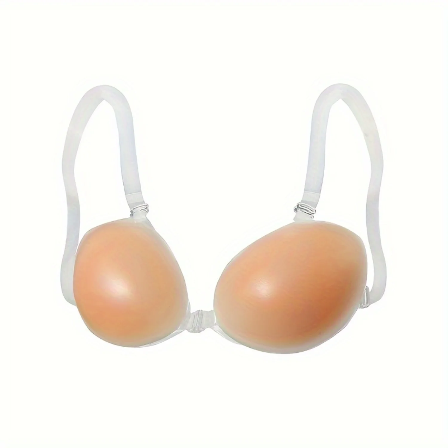 2 Pairs Of Ultra-Comfortable Silicone Strapless Bra - Self-Adhesive, Backless, Push-Up, Nipple Covers For Women Wireless, Fab
2 Pairs Of Ultra-Comfortable Silicone Strapless Bra - Self-Adhesive, Backless, Push-Up, Nipple Covers For Women Wireless, Fab