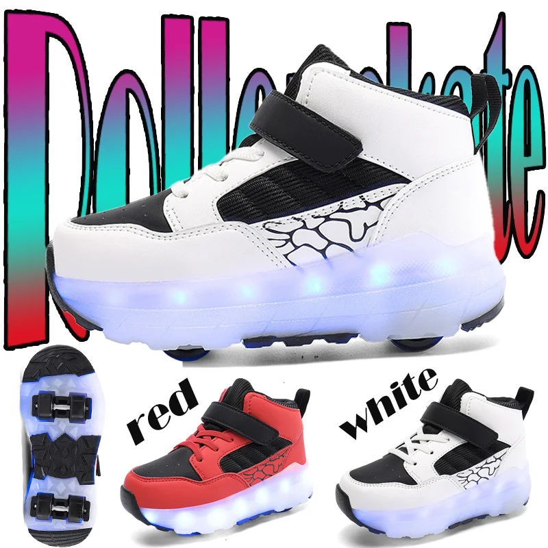 Children's New Style Hot-Selling Double-Wheel for Boys' and Girls' Four-Wheel Detachable Roller Skates with Flashing Lights
Children's New Style Hot-Selling Double-Wheel for Boys' and Girls' Four-Wheel Detachable Roller Skates with Flashing Lights