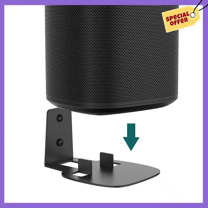 -A96Z 2X настенное крепление для динамика, настенное крепление для Sonos One SL, крепление для динамика, прочная металлическая стойка
-A96Z 2X настенное крепление для динамика, настенное крепление для Sonos One SL, крепление для динамика, прочная металлическая стойка