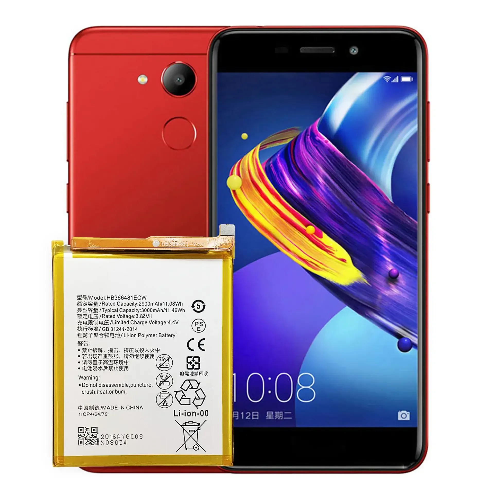 Real 3000mAh HB366481ECW Phone Battery For HUAWEI P9/p9 Lite/honor 8/p10 Lite/p8 Lite 2017 /p20 Lite/p9lite Battery
Real 3000mAh HB366481ECW Phone Battery For HUAWEI P9/p9 Lite/honor 8/p10 Lite/p8 Lite 2017 /p20 Lite/p9lite Battery