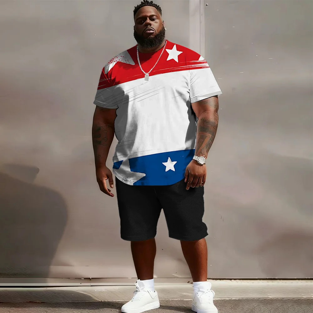 S-9xl Комплект больших и высоких коротких рукавов больших размеров (Флагменный элемент): Повседневный смелый — Прочный легкий материал,
S-9xl Комплект больших и высоких коротких рукавов больших размеров (Флагменный элемент): Повседневный смелый — Прочный легкий материал,