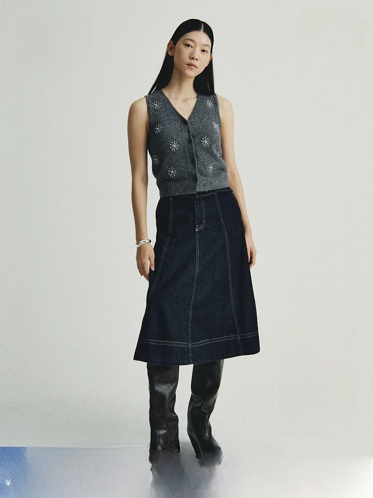 H & M 2022, осенний новый женский жилет с вышивкой, повседневный облегающий жилет, шерсть, полиэстер, нейлон, спандекс, деталь жемчуга
H & M 2022, осенний новый женский жилет с вышивкой, повседневный облегающий жилет, шерсть, полиэстер, нейлон, спандекс, деталь жемчуга