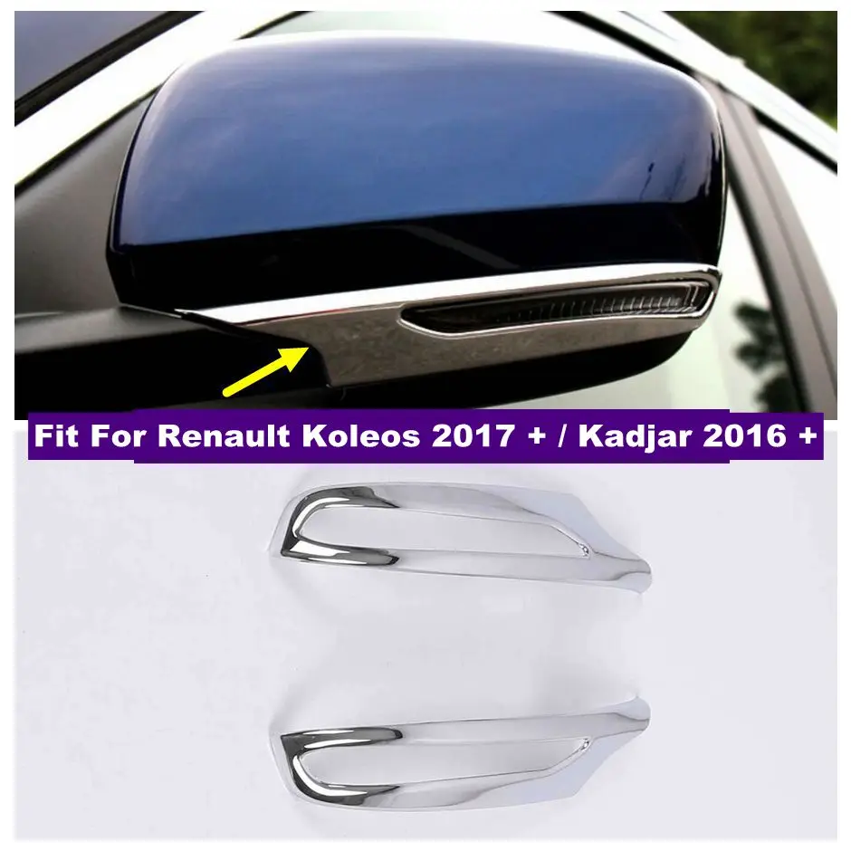 Fit For Renault Koleos 2017 - 2022 / Kadjar 2016 - 2022 Chrome Side Door Rear View Mirror Strips Cover Trim Sticker Accessories
Fit For Renault Koleos 2017 - 2022 / Kadjar 2016 - 2022 Chrome Side Door Rear View Mirror Strips Cover Trim Sticker Accessories