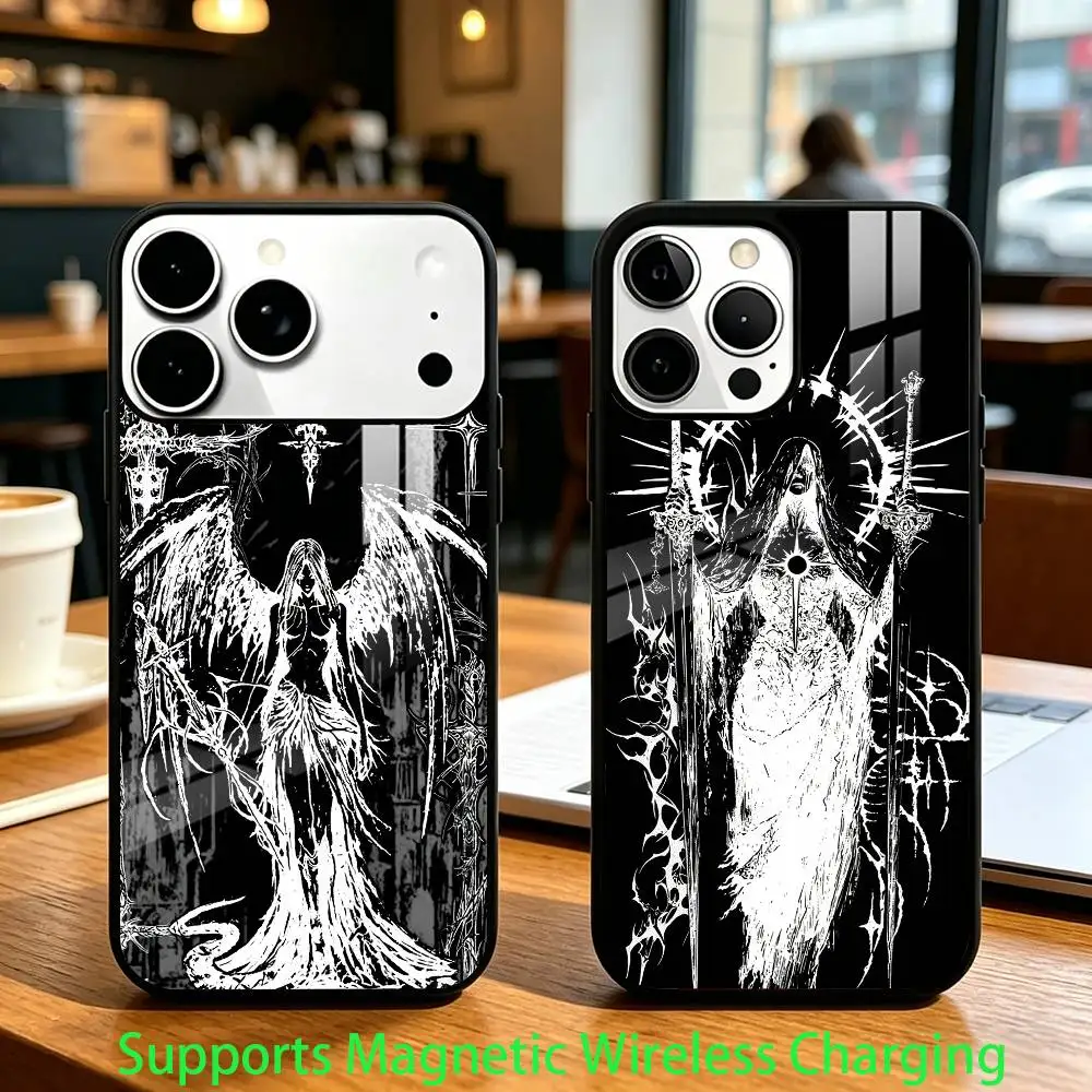 Line Art Dark A-Angel Phone Case For iPhone17,16,15,14,13,12,11 Plus,Pro Supports Magnetic Wireless Charging
Line Art Dark A-Angel Phone Case For iPhone17,16,15,14,13,12,11 Plus,Pro Supports Magnetic Wireless Charging