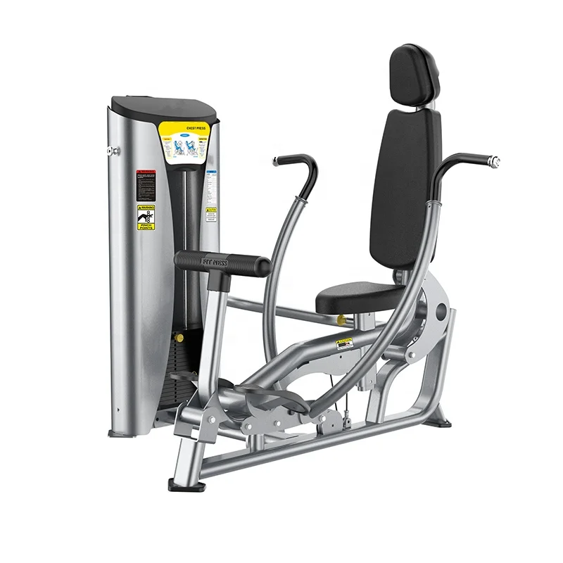 Hyper Chest Press Selectorized Strength Machine Commercial Gym Fitness Equipment Factory Sales for Body Building
Hyper Chest Press Selectorized Strength Machine Commercial Gym Fitness Equipment Factory Sales for Body Building