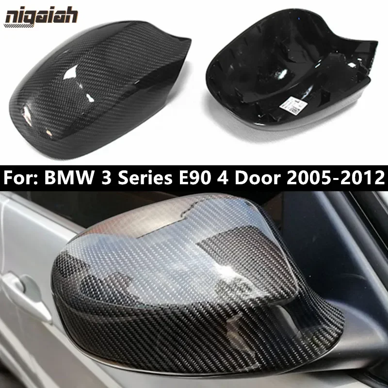 Pair Mirror Covers For BMW E90 Carbon Fiber Rearview Side Door Mirror Cap for 320i 325i 330 335i 2005-2008 Pre-LCI 2009-2012 LCI
Pair Mirror Covers For BMW E90 Carbon Fiber Rearview Side Door Mirror Cap for 320i 325i 330 335i 2005-2008 Pre-LCI 2009-2012 LCI
