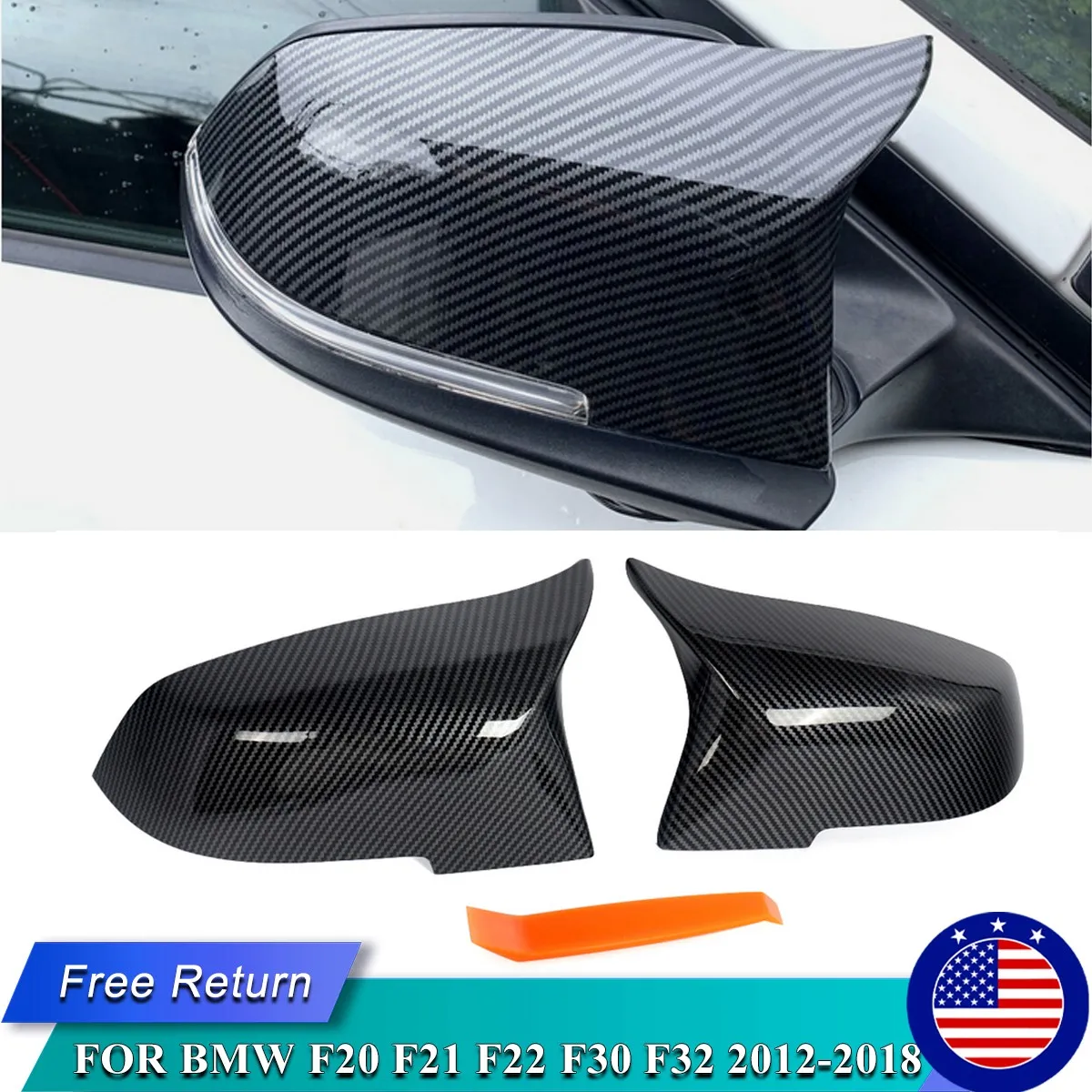 Накладки на зеркала заднего вида для BMW F20 F21 F30 F32 F36 F87 X1 i3 2012-2018, стиль карбонового волокна, аксессуары для автомобиля
Накладки на зеркала заднего вида для BMW F20 F21 F30 F32 F36 F87 X1 i3 2012-2018, стиль карбонового волокна, аксессуары для автомобиля