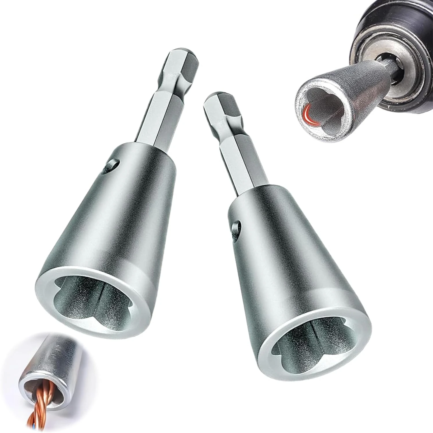 Easy-to-use, innovative, and dependable wire connector twisters upgraded for enhanced performance. Eliminate hand fatigue and fr
Easy-to-use, innovative, and dependable wire connector twisters upgraded for enhanced performance. Eliminate hand fatigue and fr